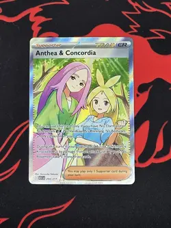 Anthea and Concordia 254/217 Ascended Heroes Pokemon TCG Full Art Trainer N/M - Image 1