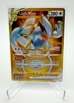 Pokemon TCG Lugia VSTAR (Secret) 211/195 Swsh12 Silver Tempest Holo - Image 1