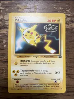Pokemon WOTC Black Star Promos Lot Of 2 - Pikachu #4 & Computer Error #16 - Image 2