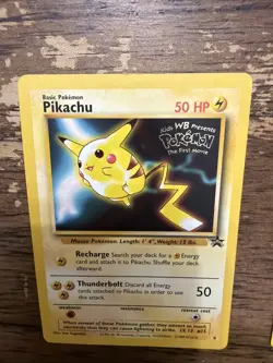 Pokemon WOTC Black Star Promos Lot Of 2 - Pikachu #4 & Computer Error #16 - Image 4