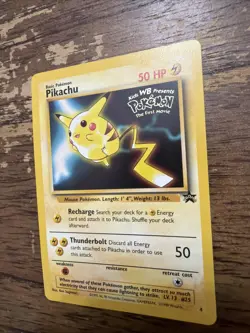 Pokemon WOTC Black Star Promos Lot Of 2 - Pikachu #4 & Computer Error #16 - Image 5