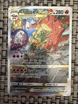 Pokemon Charizard VSTAR SWSH262 Promo Full Art Holo Sword & Shield 2022 NM - Image 1