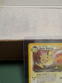 Pokemon TCG: Dark Raichu #83/82 Team Rocket Holo - MP - Image 2