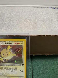 Pokemon TCG: Dark Raichu #83/82 Team Rocket Holo - MP - Image 3