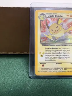 Pokemon TCG: Dark Raichu #83/82 Team Rocket Holo - MP - Image 5