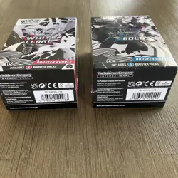 2 Pokemon TCG SV10.5 Black Bolt & White Flare Booster Bundle Lot Sealed New - Image 3