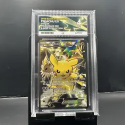 ACE 4 VG - EX - Pikachu EX XY124 - Black Star Promo - Pokemon TCG - Image 1