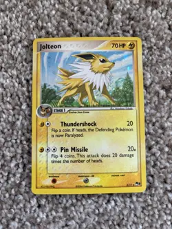 2006 Pokemon POP Series 3 Jolteon Holo #3/17 NM/LP - Image 1