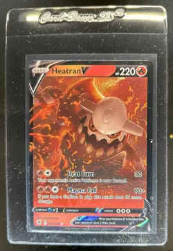 2022 Pokemon SWSH Astral Radiance Heatran V Ultra Rare #025/189 - Image 1