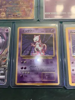 Pokemon TCG Holo lot, Mewtwo, Jirachi, Umbreon, Alakazam, Ancient Mew JPN ENG - Image 3