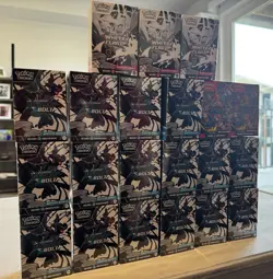 Pokemon TCG Booster Bundle X21 Lot Black Bolt, White Flare And Phantasmal Flames - Image 2