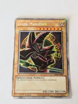 Yugioh Dark Magician RA04-EN106 Platinum Secret Rare 1st Edition NM - Image 1