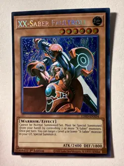 1X NM XX-Saber Faultroll - L26D-ENX04 - Secret Rare 1st Edition Yugioh US Seller - Image 1