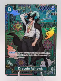 2026 One Piece OP14/EB04 Dracula Milhawk SP Alt Art OP12-030 SR Azure Seas - Image 1