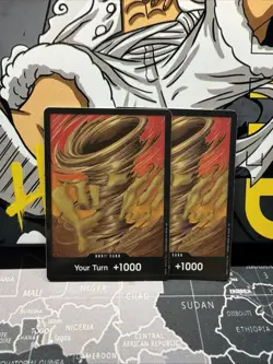 Bandai One Piece OP14 The Azure Sea's Seven DP-09 - Crocodile ALT ART DON!! X2 - Image 1