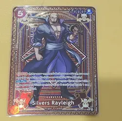 Silvers Rayleigh OP09-005 SP A Fist of Divine Speed OP-11 SR One Piece TCG - Image 1