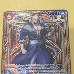 Silvers Rayleigh OP09-005 SP A Fist of Divine Speed OP-11 SR One Piece TCG - Image 2