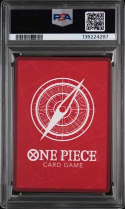 2025 ONE PIECE OP11-A FIST OF DIVINE SPEED ALTERNATE ART MONKEY D. LUFFY PSA 9 - Image 2