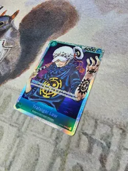 One Piece Super Pre-Release Starter Deck 2 Trafalgar Law ST02-009 SR - Image 3