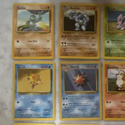 Pokemon TCG Base Set UNLIMITED 50 Card Lot Wizards of the Coast *NO DUPLICATE - Image 2
