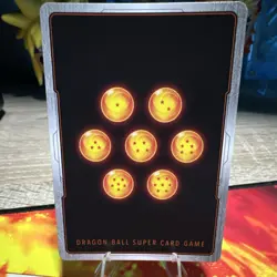 Bandai Dragon Ball Super Card Game Son Goku SB02-023 Holo SR Battle Card - Image 2