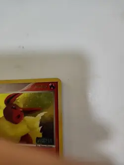 Pokemon TCG Flareon 5/115 EX Unseen Forces 2005 Holo Rare Card WITH STAMP - Image 4