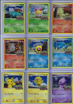 Pokemon Rumble English Complete Set 16/16 Cards, Mew, Pikachu, Mewtwo, Gyrados - Image 1