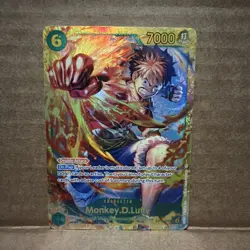 One Piece TCG OP13-118 Monkey D. Luffy SEC Card Game CCG English (A2) - Image 1