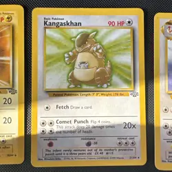 Pokemon PACK FRESH Jungle & Fossil Rare 5 Card Lot - Image 3