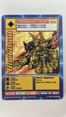 1999-2002 Vintage Digimon card lot. LP-HP *see description - Image 4