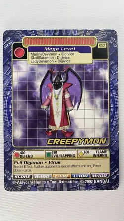 1999-2002 Vintage Digimon card lot. LP-HP *see description - Image 5