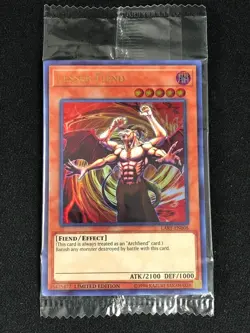 Lesser Fiend Ultra Rare LART-EN008 Sealed Yugioh Trading Card Game - Image 1