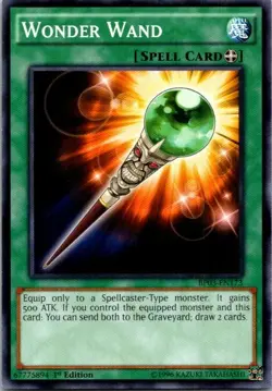 Wonder Wand BP03-EN173 Yu-Gi-Oh! Card Light Play 1st Edition - Image 1