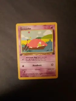 Pokemon Card TCG Slowpoke Team Rocket 67 Regular 1st Edition Common - Image 4