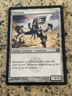 Memnite 174 Scars of Mirrodin Regular MTG TCG CARD NM - Image 1