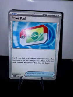 Lot of 4 Pokemon Poke Pad Trainer Item Card ASC 198/217 English 2026 - Image 1
