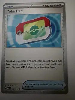 Lot of 4 Pokemon Poke Pad Trainer Item Card ASC 198/217 English 2026 - Image 2