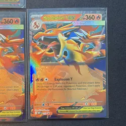 Pokemon MEP Mega Charizard X EX 029 Y EX 030 Holo English Fire Card Lot of 5 - Image 4