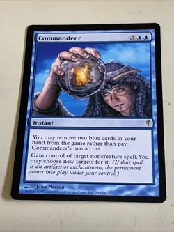 Commandeer 29 Coldsnap Regular MTG TCG CARD - Image 1