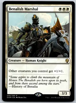 Benalish Marshal R Dominaria 6 NM - Image 1
