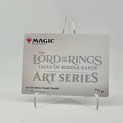 ASCETICISM #72 LTR Tales Of Middle-earth Art Series Gold Stamp Signature - Image 3