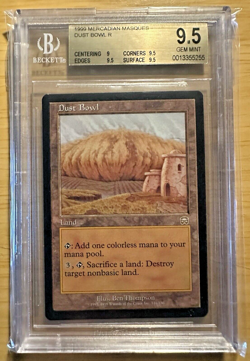 MTG ~ Magic The Gathering ~ Dust Bowl ~ BGS 9.5 GEM MINT ~ Mercadian Masques - Image 1