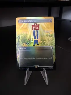 Crucible of Worlds (Borderless) #357 (Foil) (NM) Fallout PIP Magic MTG - Image 1