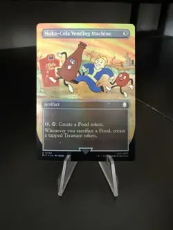 MTG Nuka-Cola Vending Machine (Borderless Foil) U 0358 Universes Beyond: Fallout - Image 1