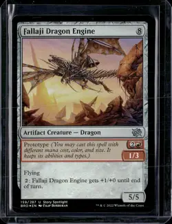Fallaji Dragon Engine - 159 - Foil - BRO - NM - MTG Magic the Gathering - Image 1