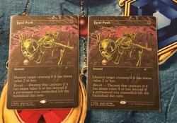 Fatal Push Secret Lair Showdown Foil Mtg - Image 1