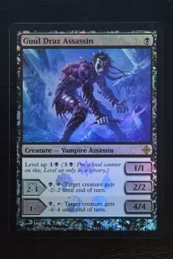 Magic The Gathering MTG GUUL DRAZ ASSASSIN FOIL Buy a Box LP Lightly Played - Image 1