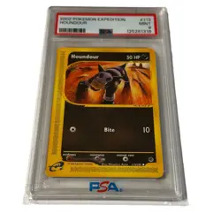 2002 PSA 9 Pokemon Expedition Houndour #113 Graded - Image 1