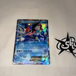 (LP) Ash-Greninja EX XY133 Pokemon Card Black Star Promo - Image 1