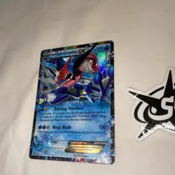 (LP) Ash-Greninja EX XY133 Pokemon Card Black Star Promo - Image 2